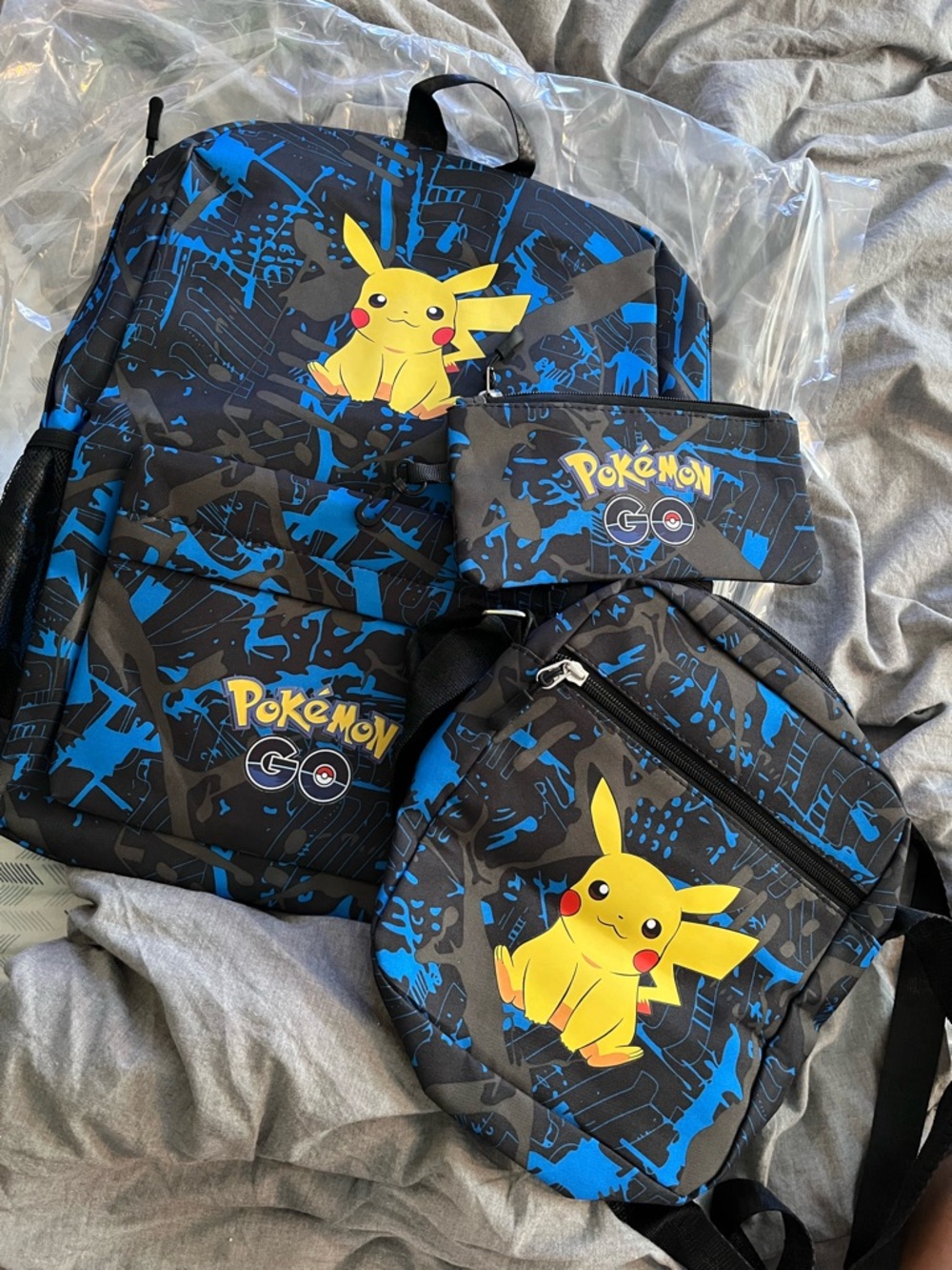 Pokémon GO Pikachu Backpack set